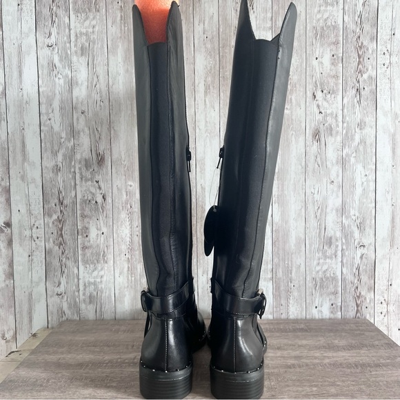INC Women’s Tall Leather Riding Boots Size 7 - Picture 2 of 8